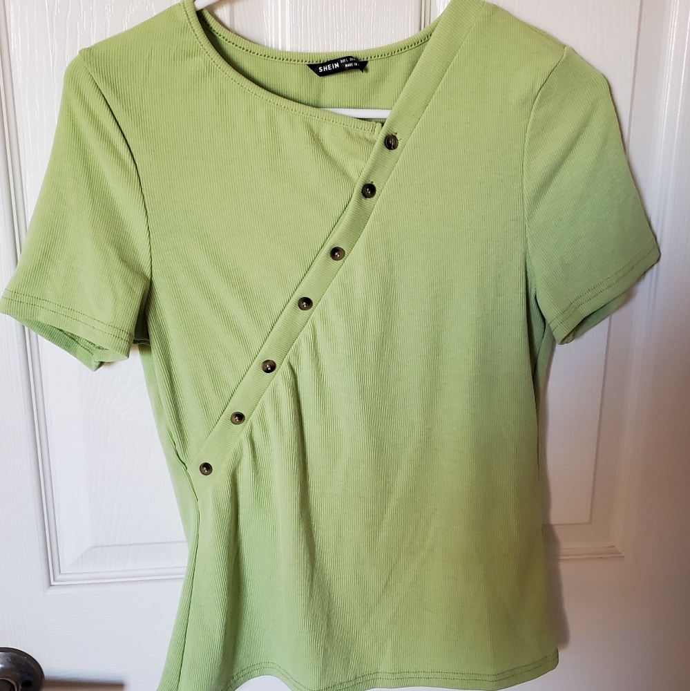 Green t-shirt